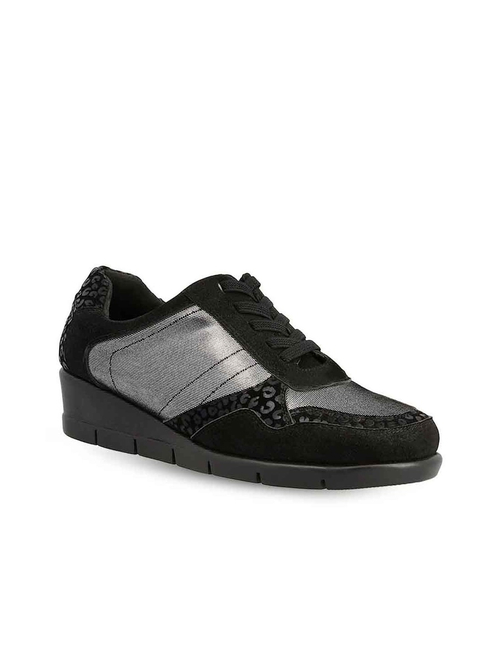 ΓΥΝΑΙΚΕΙO SNEAKER PAREX ΔΕΡΜΑΤΙΝO 10722000 - Ατσαλί