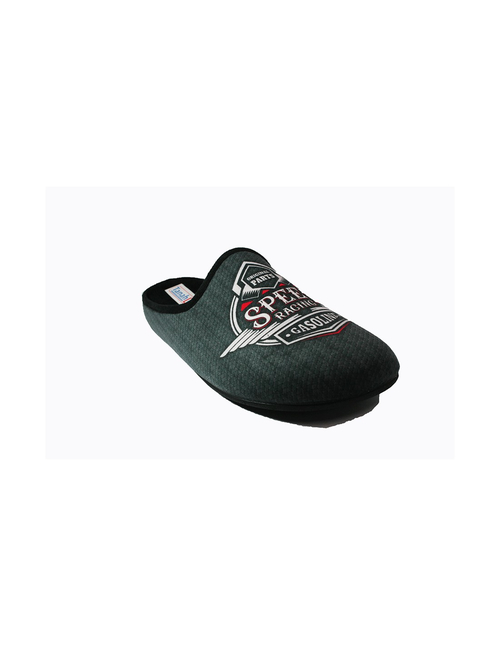 ΑΝΔΡΙΚΑ SLIPPERS EQSHOES 5556722 - Μαύρο