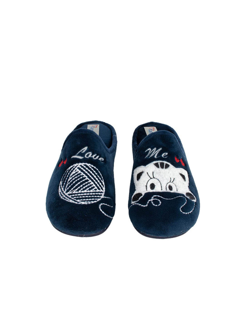 ΓΥΝΑΙΚΕΙΑ SLIPPERS EQSHOES 9352030 - Μπλε