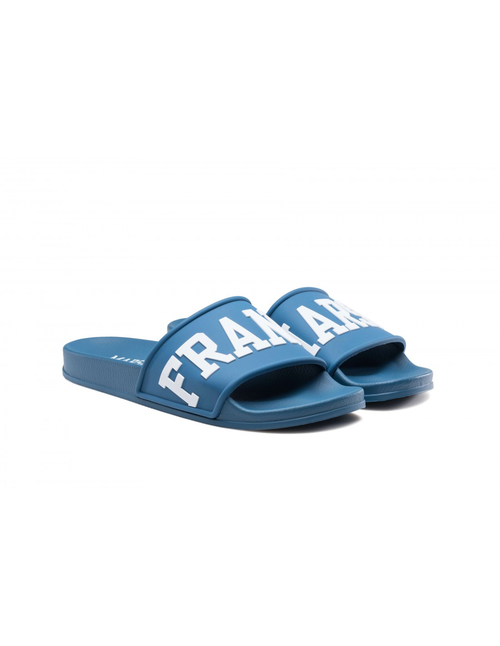 FRANKLIN & MARSHALL SLIPPER DOUBLE FTUA0006S - Μπλε