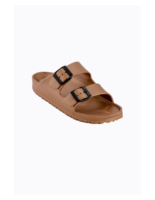 ΓΥΝΑΙΚΕΙA ΠΑΝΤΟΦΛA ATENEO SANDALS 01 - Ροζ Xρυσό
