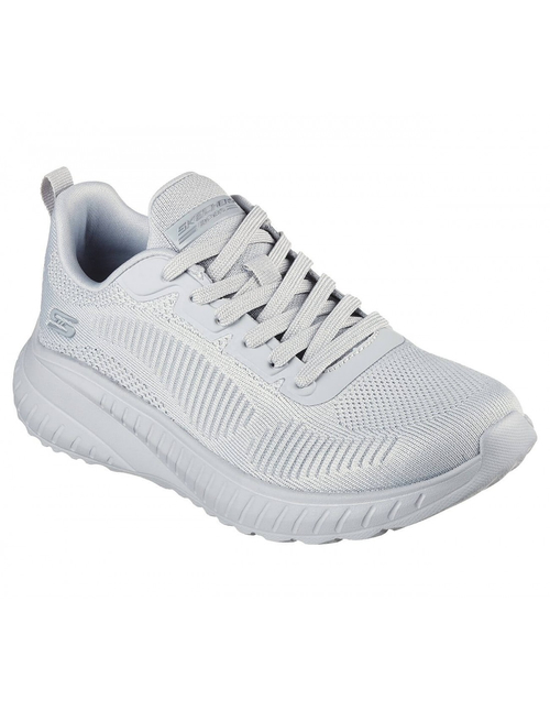 ΓΥΝΑΙΚΕΙΟ SNEAKER SKECHERS BOBS SQUAD CHAOS FACE OFF - Γκρι