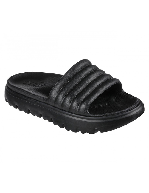 ΓΥΝΑΙΚΕΙΑ ΠΑΝΤΟΦΛΑ SKECHERS FOAMIES TOP LEVEL - Μαύρο