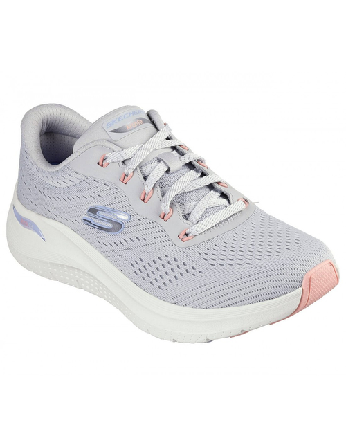 ΓΥΝΑΙΚΕΙΟ SNEAKER SKECHERS ARCH FIT 2.0 BIG LEAGUE - Γκρι