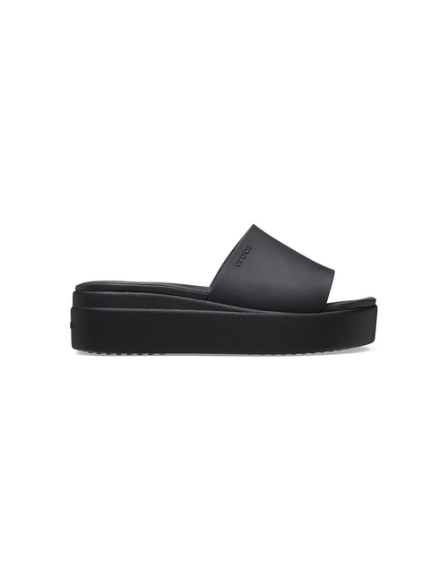 ΓΥΝΑΙΚΕΙΟ CROCS BROOKLYN SLIDE - Μαύρο
