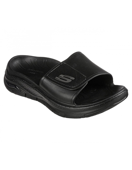 ANΔΡΙΚΗ ΚΑΛΟΚΑΙΡΙΝΗ ΠΑΝΤΟΦΛΑ SKECHERS ARCH FIT FEEL IN FRESH - Μαύρο