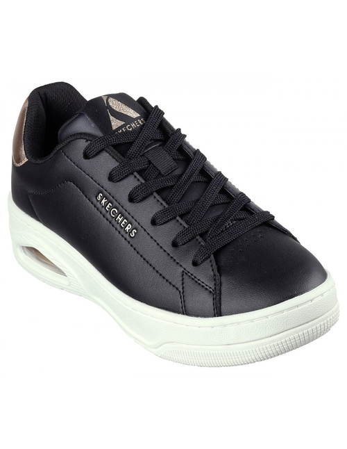 ΓΥΝΑΙΚΕΙΟ SNEAKER SKECHERS UNO COURT COURTED - Μαύρο