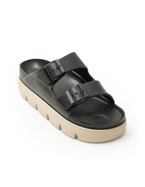 ΓΥΝΑΙΚΕΙA ΚΑΛΟΚΑΙΡΙΝΗ ΠΑΝΤΟΦΛA ATENEO SANDALS 104 - Μαύρο