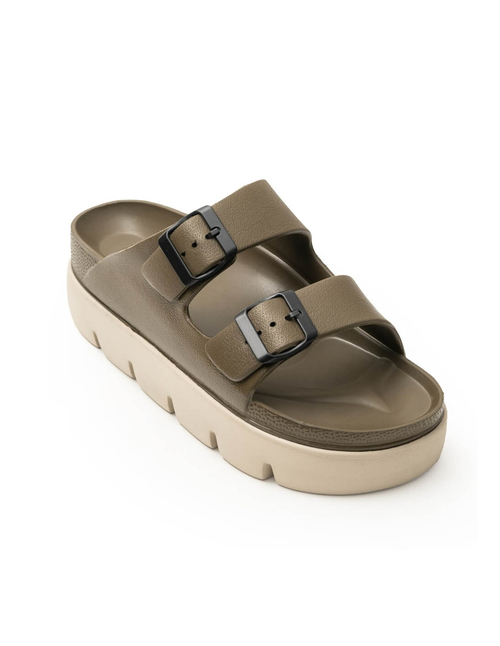 ΓΥΝΑΙΚΕΙA ΚΑΛΟΚΑΙΡΙΝΗ ΠΑΝΤΟΦΛA ATENEO SANDALS 104 - Χακί