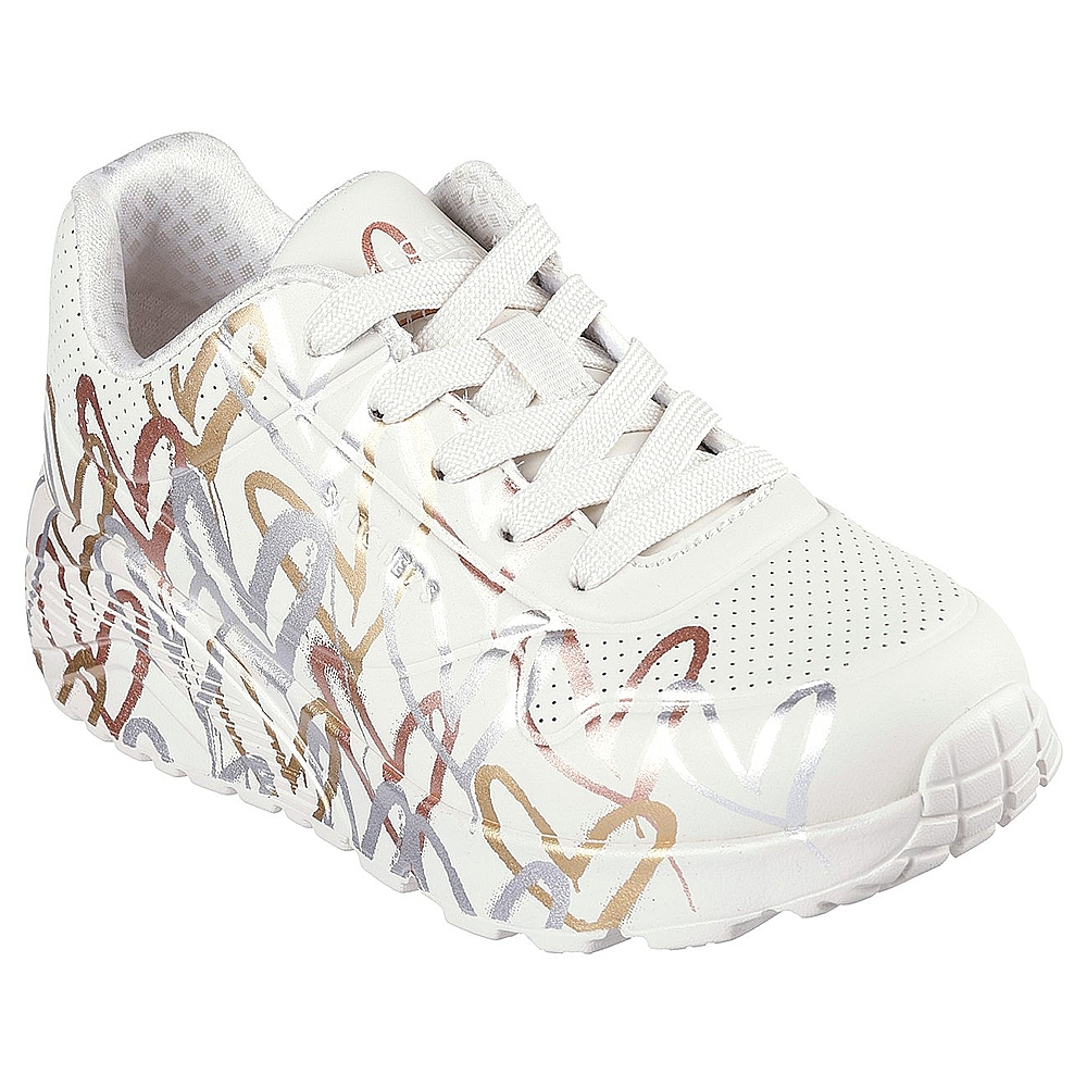 ΠΑΙΔΙΚΟ SNEAKER SKECHERS METALLIC LOVE - Μπεζ