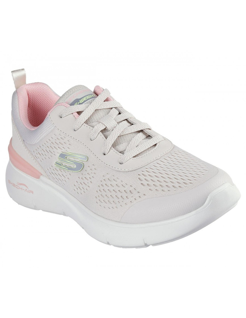 ΓΥΝΑΙΚΕΙΟ SNEAKER SKECHERS NEW HEIGHTS - Εκρού