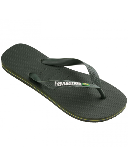 ΑΝΔΡΙΚΗ ΣΑΓΙΟΝΑΡΑ HAVAIANAS BRAZIL LOGO - Χακί